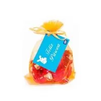 Kit  com 6 bombons Sonho de Valsa embalados em saquinho de Organza com Tag personalizada. Tag Personalizada no papel Couchê 300g.