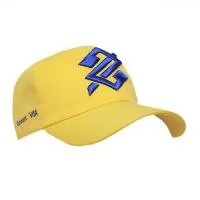 ´Boné em tecido brim com reg. na nuca de fivela logotipo frontal bordado com E.V.A.