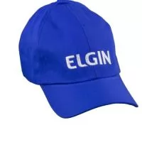Boné modelo americano tecido brim com regulador na nuca de velcro e logotipo silk-screen ou bordado