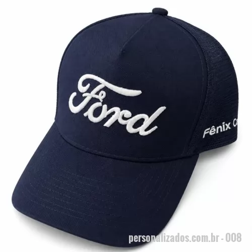 Boné Trucker personalizado - **Boné trucker Personalizado – Direto da Fábrica**  Boné Trucker personalizado, ideal para empresas, eventos, campanhas promocionais, ações de marketing, agronegócio, uniformes e brindes corporativos.  Produzido com materiais de alta qualidade, possui frente estruturada e tela traseira que proporciona maior ventilação e conforto. Personalização de acordo com a identidade visual da sua empresa, com diversas opções de cores, tecidos e acabamentos.  **Personalização disponível:**  * Bordado computadorizado * Aplicação de logomarca * DTF e outros acabamentos * Diversas combinações de cores * Produção personalizada conforme o projeto do cliente  **Produção própria e atendimento para todo o Brasil.**  Solicite uma cotação e desenvolva seu boné personalizado diretamente com nossa fábrica.