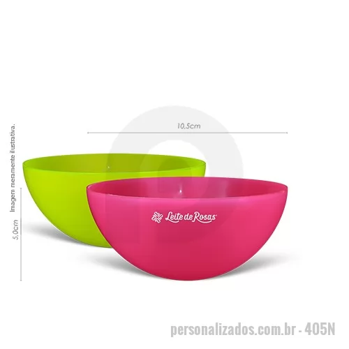 Bowl personalizado - Mini Bowl 240ml feito em Plástico Premium (PP),  atóxico, resistente, acabamento impecável, pode ser levado ao microondas e máquina de lavar louça.