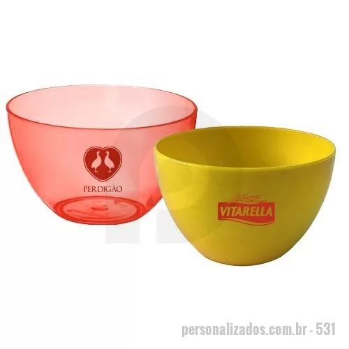 Bowl personalizado - Bowl 750ml em polipropileno ou poliestireno com ou sem tampa