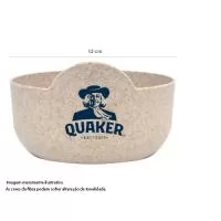 Capacidade para 500 ml. Super Bowl Redondo sustentável,  feito com 50% de fibra de madeira e 50% de PP, reduzindo a quantidade de plástico e reaproveitando resíduos renováveis. Cores inovadoras, design moderno e acabamento impecável, feito em material atóxico e resistente ao micro-ondas e máquina de lavar.