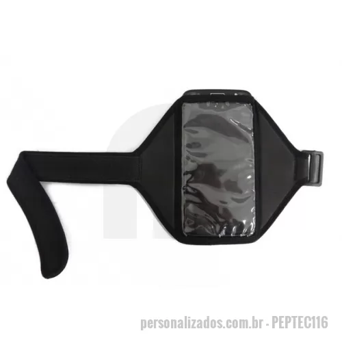 Braçadeira para celular personalizada - Braçadeira Smartphone para Brindes Promocionais