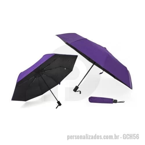 Brindes em Geral personalizado - Guarda-Chuva Retrátil Personalizado