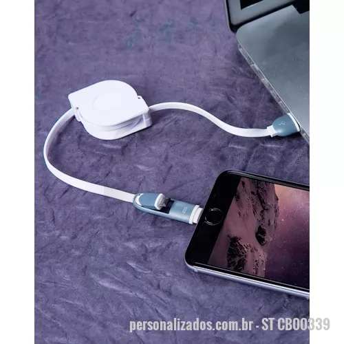 Cabo USB personalizado - Cabos de Dados Personalizados