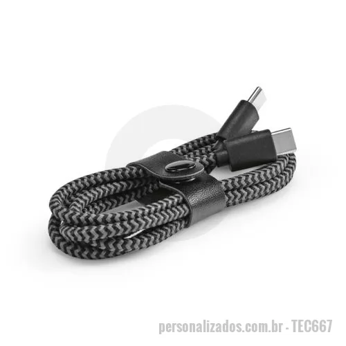 Cabo USB personalizado - Cabo USB-C Personalizado