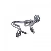 Cabo USB 3 em 1 Personalizado