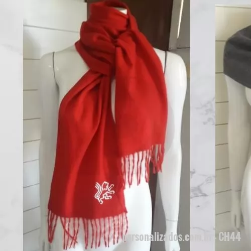 Cachecol personalizado - Fabricamos lenço cachecol em  la viscose personalizado com a sua marca.Frete gratis para São Paulo
