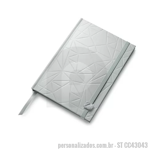 Caderno personalizado - Caderno Personalizado - ST CC43043 - CADERNO CAPA DURA SWAROVSKI - 106419 - Caderno
