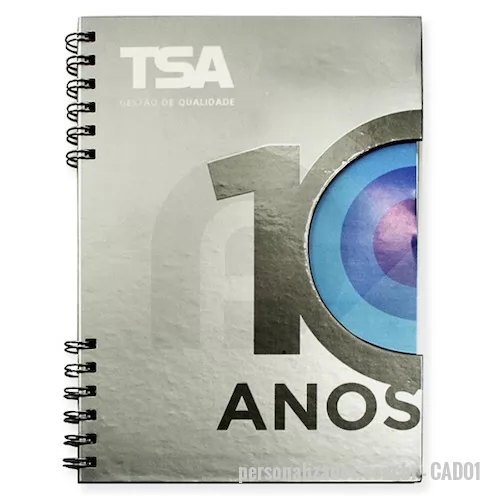 Caderno personalizado - Cadernos personalizados nos tamanhos 15x21cm 18x25cm 21x28cm