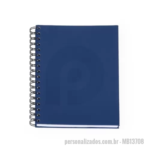 Caderno personalizado - Caderno com capa frontal emborrachada e verso lisa com espiral preto. Possui dados pessoais, calendário de 2023 à 2025, aproximadamente 100 folhas brancas pautadas com detalhe 