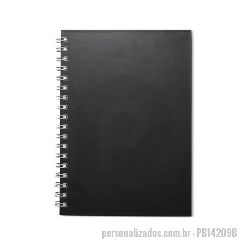 Caderno personalizado - Caderno percalux emborrachado personalizado 