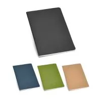 Mini Caderno Personalizado, Dimensões 140 x 210 mm, Material Papel reciclável, Cor Preto, verde, azul e natural,Bloco 40 folhas pautadas