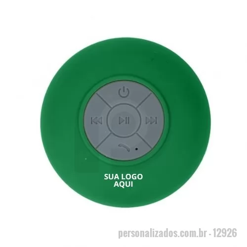Caixa de som a prova d água personalizada - Descubra a Caixa de Som Multimídia à prova d’água personalizada, ideal para quem busca qualidade sonora e praticidade! Com design compacto e resistente, é perfeita para uso em ambientes externos, como praias, piscinas ou aventuras ao ar livre. Personalize com o logotipo da sua empresa e transforme-a em um brinde exclusivo e marcante. Equipado com tecnologia Bluetooth e bateria de longa duração, este acessório garante conexão e diversão por horas. Impressione seus clientes e colaboradores com um presente funcional e moderno, que reforça sua marca em momentos de lazer e descontração!