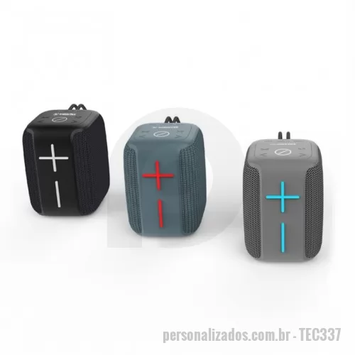 Caixa de som personalizada - Caixa de som Bluetooth IPX6 Portatil