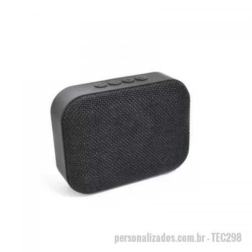 Caixa de som personalizada - Caixa de som Personalizada - TEC298 - Caixa de Som Bluetooth Personalizada - 119667 - Caixa de som