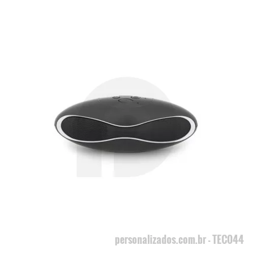 Caixa de som personalizada - Produzido em ABS com acabamento emborrachado soft touch, possui conexão bluetooth, ligação stereo - 3W - 4. Autonomia de aproximadamente três horas. Função p/ atender chamadas, controle de volume e conexão à playlist do mobile. Acompanha cabo USB. Consultar opções de gravação.