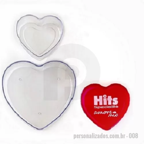 Caixa para embalagem personalizada - caixa para embalagem formato coração