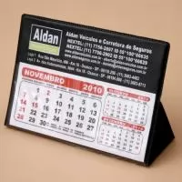 Calendário de mesa