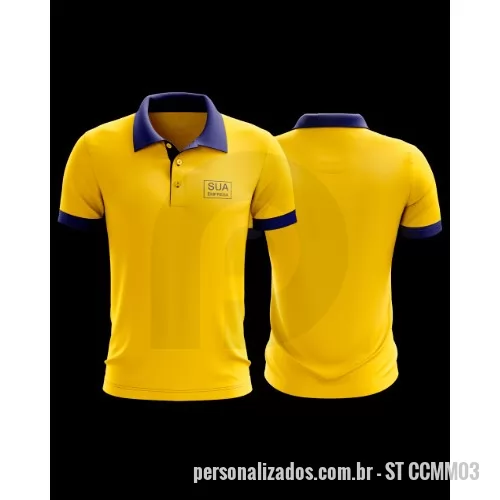 Camisa personalizada - Ideal para divulgar sua marca as camisas polo personalizadas para empresas cria forte engajamento e identificação da marca.