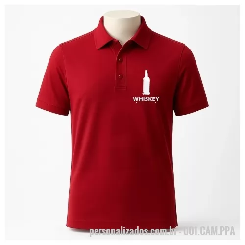 Camisa polo personalizada - Camisa Pólo em Pique P/A ou Malha de Algodão, diversas cores e opções para personalização. Fabricação própria.