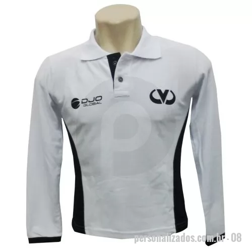 Camisa polo personalizada - Camisa Polo em Piquet