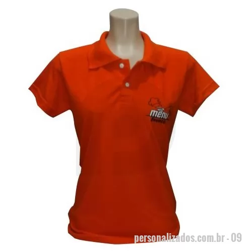 Camisa polo personalizada - Camisa Polo em Piquet