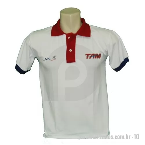 Camisa polo personalizada - Camisa Polo em Piquet