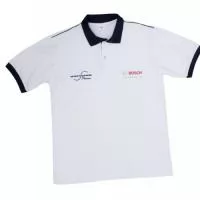 camisa polo em malha piquet ou meia malha