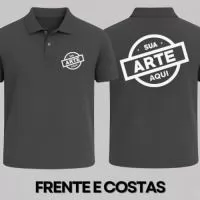 FICHA TÉCNICA – POLOS UNIFORMES  POLO PERSONALIZADA  Produto: Camisa polo personalizada  Tecido:  Piquet (50% algodão / 50% poliéster) ou Piquet 100% algodão (premium)  Gramatura: 170g a 200g  Gola: Polo com colarinho estruturado  Manga: Curta ou longa  Fechamento: 2 ou 3 botões  Personalização:  Bordado (padrão recomendado) Silk screen (opcional) Etiqueta personalizada (opcional)  Acabamento:  Reforço de costura nos ombros Barra reforçada  Aplicação:  Uniformes corporativos Recepção / vendas Eventos e feiras.