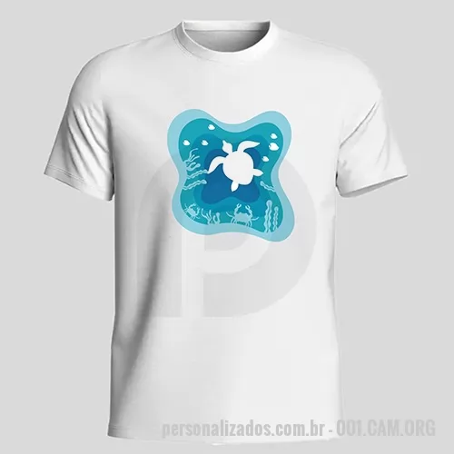 Camiseta Orgânica EcoPremium personalizado - Camiseta Orgânica em Algodão, fio Pima Peruano. Opções brancas ou pretas. Personalização em Silk ou DTF