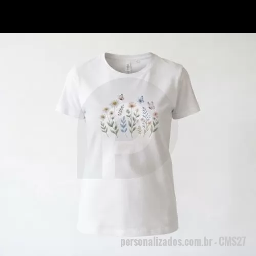 Camiseta baby look personalizada - 