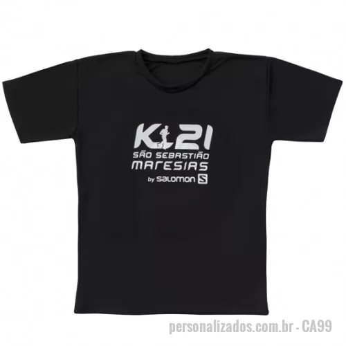 Camiseta personalizada - camiseta malha algodão ou P.V. ou Polyamida logotipo msilcado.