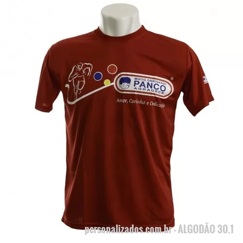 Camiseta personalizada - Camiseta malha 30.1 , 100% algodão , para eventos e uniforme , com gravação em Silk 