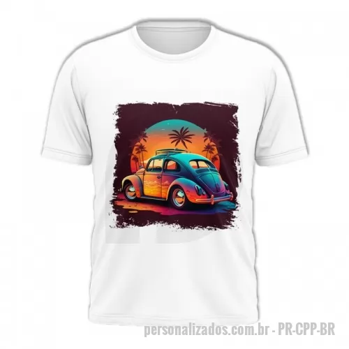 Camiseta personalizada - CAMISETAS PERSONALIZADAS ONDE VOCÊ É O DESIGNER!  ESCOLHA SUA IMAGEM PREFERIDA E ESTAMPAREMOS PARA VOCÊ!  NOS ENVIE IMAGEM QUE DESEJA SER ESTAMPADA  A IMAGEM DEVE ESTAR NOS FORMATOS JPEG OU PSD  INFORMAR O TAMANHO DA CAMISETA  O TEMPO DE FABRICAÇÃO É DE ATÉ 3 DIAS ÚTEIS APÓS RECEBIMENTO DA IMAGEM E APROVAÇÃO DA ARTE     ATENÇÃO: O tamanho máximo da estampa é uma folha de sulfite A4 (20x28 cm). Valor com estampa somente na frente ou atrás.  Material: poliéster ou algodão informar Cor Disponível: Branco  Tamanhos Adulto = P - M -G - GG