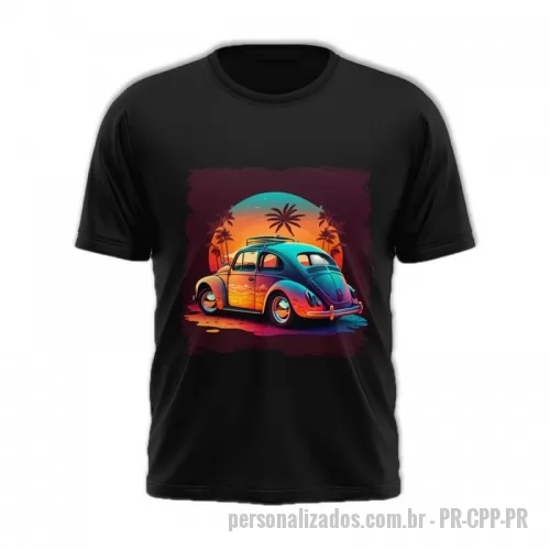 Camiseta personalizada - CAMISETAS PERSONALIZADAS ONDE VOCÊ É O DESIGNER! ESCOLHA SUA IMAGEM PREFERIDA E ESTAMPAREMOS PARA VOCÊ! NOS ENVIE IMAGEM QUE DESEJA SER ESTAMPADA A IMAGEM DEVE ESTAR NOS FORMATOS JPEG OU PSD INFORMAR O TAMANHO DA CAMISETA O TEMPO DE FABRICAÇÃO É DE ATÉ 3 DIAS ÚTEIS APÓS RECEBIMENTO DA IMAGEM E APROVAÇÃO DA ARTE ATENÇÃO: O tamanho máximo da estampa é uma folha de sulfite A4 (20x28 cm). Valor com estampa somente na frente ou atrás. Material: poliéster ou algodão informar Cor Disponível: Preta Tamanhos Adulto = P - M -G - GG