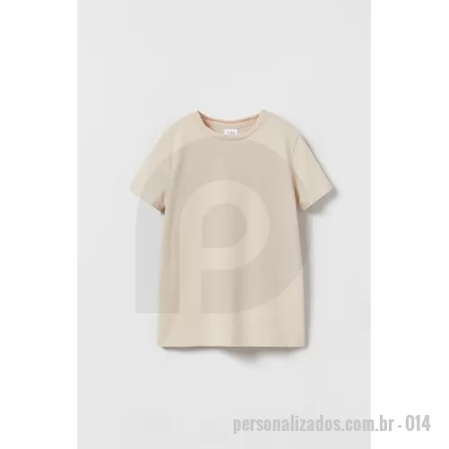 Camiseta personalizada - 95% ALGODÃO 5% ELASTANO