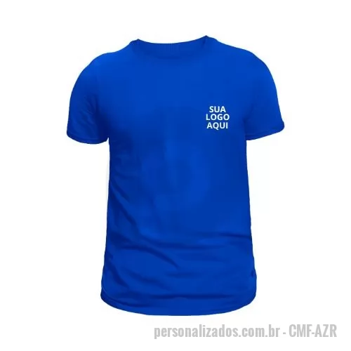 Camiseta personalizada - SOMOS FABRICANTES  Conforto e Durabilidade: Confeccionada em malha fria de alta qualidade, essa camiseta proporciona um toque leve e macio, garantindo conforto durante todo o dia.  Tecido Respirável: Ideal para uso diário, o material permite a circulação do ar, reduzindo o calor e proporcionando uma sensação de frescor.  Cor Azul Royal: Um tom elegante e profissional que combina com diversos tipos de uniformes corporativos e industriais.  Modelagem Versátil: Disponível em diversos tamanhos, com corte que se ajusta perfeitamente ao corpo, oferecendo liberdade de movimento.  Fácil Manutenção: Não desbota com facilidade e seca rapidamente, tornando-se uma excelente opção para o dia a dia.  Ideal para empresas, equipes e colaboradores que buscam um uniforme confortável, durável e com um visual impecável!  Entre em contato e solicite um orçamento.