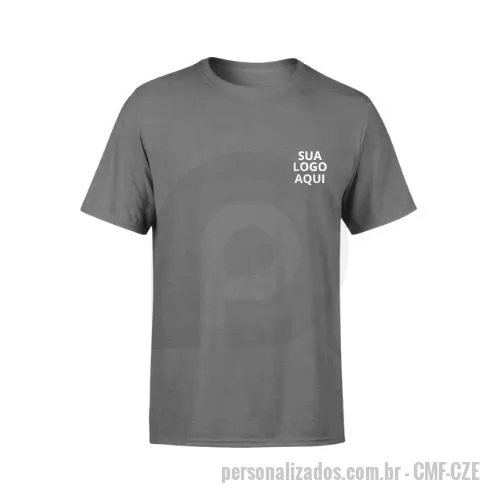 Camiseta personalizada - SOMOS FABRICANTES  Conforto e Durabilidade: Confeccionada em malha fria de alta qualidade, essa camiseta proporciona um toque leve e macio, garantindo conforto durante todo o dia.  Tecido Respirável: Ideal para uso diário, o material permite a circulação do ar, reduzindo o calor e proporcionando uma sensação de frescor.  Cor Cinza: Um tom elegante e profissional que combina com diversos tipos de uniformes corporativos e industriais.  Modelagem Versátil: Disponível em diversos tamanhos, com corte que se ajusta perfeitamente ao corpo, oferecendo liberdade de movimento.  Fácil Manutenção: Não desbota com facilidade e seca rapidamente, tornando-se uma excelente opção para o dia a dia.  Ideal para empresas, equipes e colaboradores que buscam um uniforme confortável, durável e com um visual impecável!  Entre em contato e solicite um orçamento.