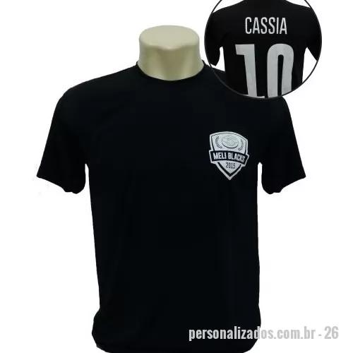 Camiseta personalizada - Camiseta Personalizada (com aplicação de nome e número)