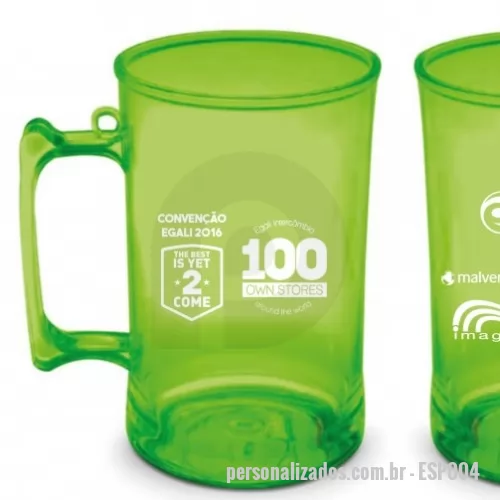 Caneca de chopp personalizada - Acrílicio