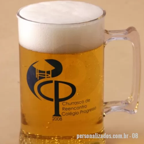 Caneca de chopp personalizada - 