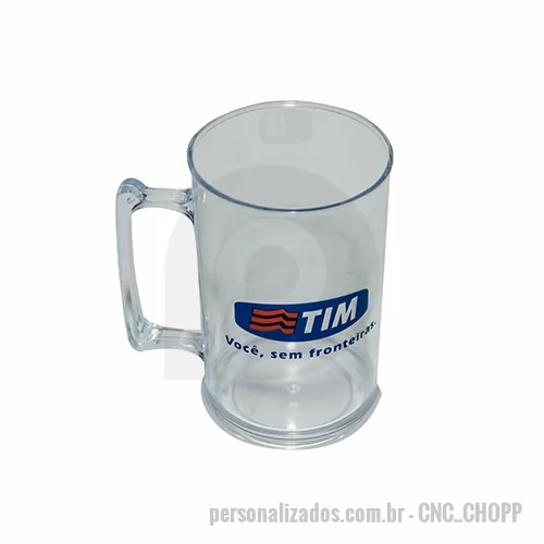 Caneca de chopp personalizada - Caneca de Chopp Padrão, 450ml. Caneca Personalizada de Chopp. Diversas cores.