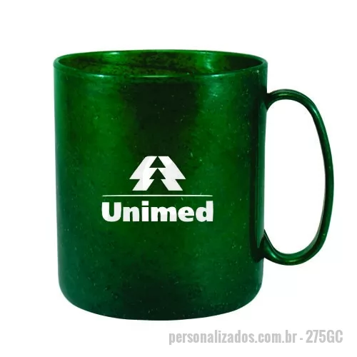 Caneca ecológica personalizada - Capacidade para 400 ml. Caneca Redonda Sustentável feito com 50% de fibra de madeira e 50% de Plástico Premium (PP), reduzindo a quantidade de plástico e reaproveitando resíduos renováveis. Cores inovadoras, design moderno e acabamento impecável, feito em material atóxico e resistente ao micro-ondas e máquina de lavar.