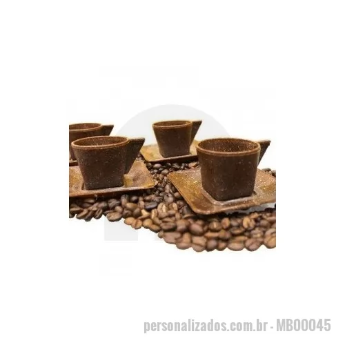 Caneca ecológica personalizada - Xícara ecológica com pires feita com 50% de Fibra de Coco ou Fibra de Madeira e capacidade para 50 ml. Matéria-prima livre de qualquer componente tóxico, altamente resistente a danos, pode ser levada ao micro-ondas e à máquina de lavar. Acabamento impecável, impressão de alta qualidade.