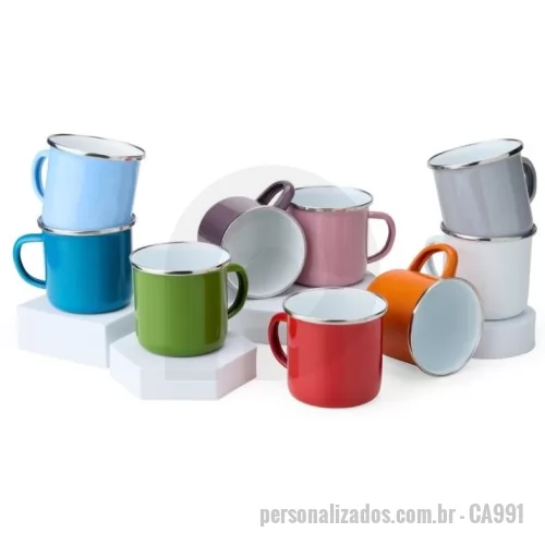 Caneca Inox personalizada - Caneca Personalizada temos em diversas cores um ótimo brinde para o seu evento 