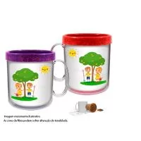 Caneca para colorir