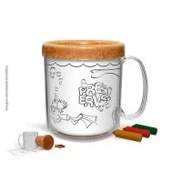 Caneca para colorir