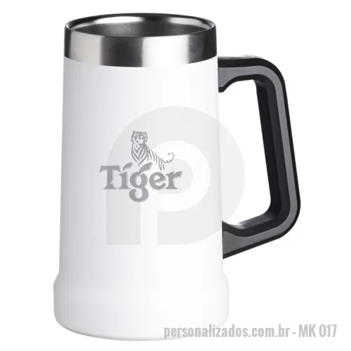 Caneca personalizada - Caneca térmica 700ml para chopp. Disponível em diversas cores. Gravação indelével da logo a laser. Despachamos com frete pago para Sul. Sudeste e Centro Oeste.